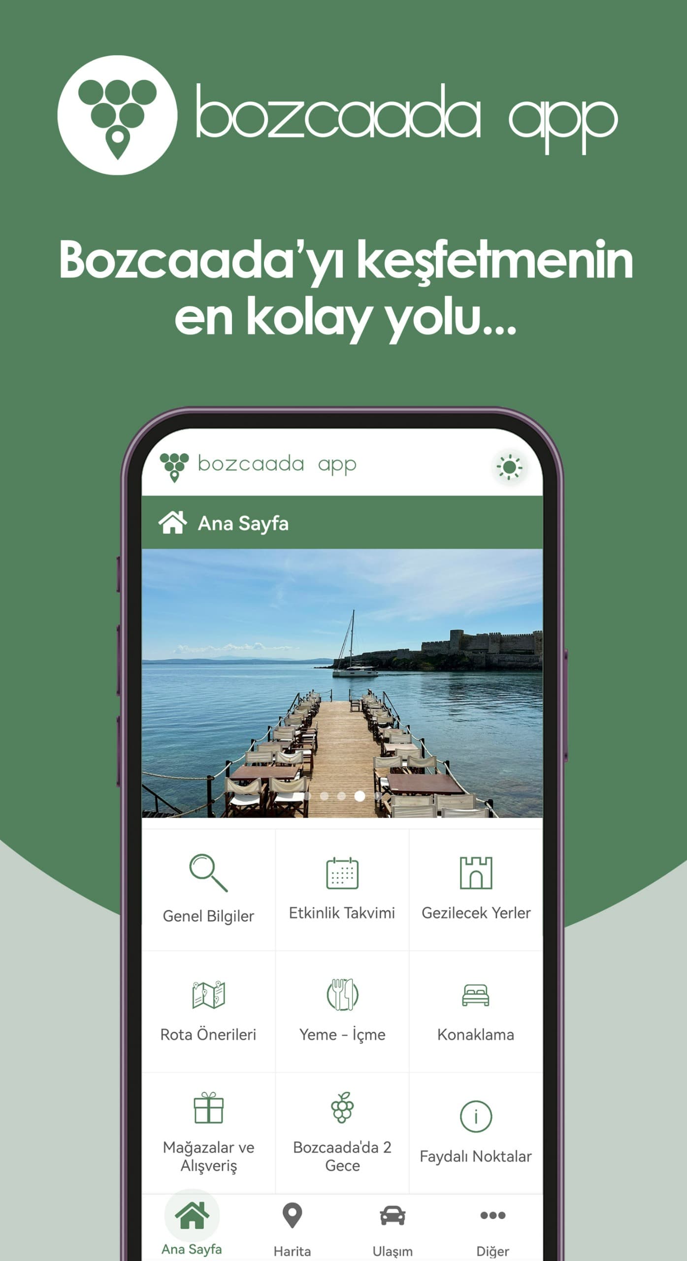 Bozcaada App Screenshot